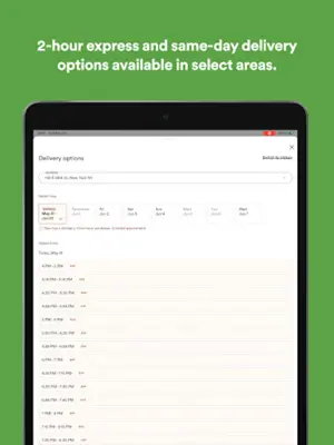 FreshDirect Grocery Delivery android App screenshot 0