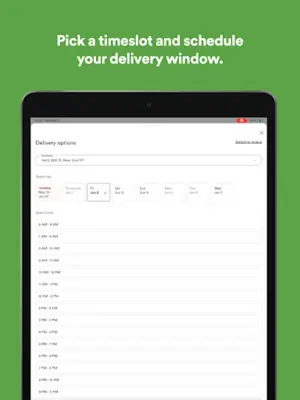 FreshDirect Grocery Delivery android App screenshot 1